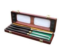 Ciseaux à bois GENERIQUE Outifrance - 3 Outils de tourneur manche bois Pro