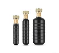 Kit de 3 pièces pour le nettoyage du drain principal et des canalisations d'égout, convient aux tuyaux de 2,5 à 15,2 cm, débouche l'évier de salle de bain, la douche, la piscine avec presse à eau