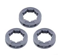Kit de 3 pignons de jante 3/8" pas 7 dents pour tronçonneuse 362/365/371/372 & MS360/MS361/MS362/MS440, compatible