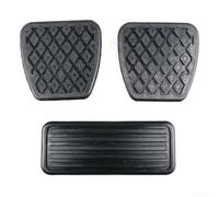 Kit de 3 plaquettes de pédale d'embrayage pour Honda Civic 1992 à 1995 compatible avec les numéros OEM 17816-SK7-000 et 46545-SH3-000