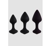 Kit de 3 Plugs Anal Bibi - Couleur : Noir