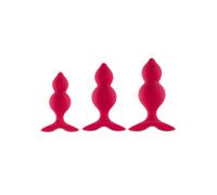 Kit de 3 Plugs Anal Bibi Twins
