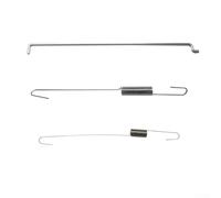 Kit de 3 ressorts de contrôle de vitesse pour moteurs 168F/170F avec tige de tirage, ressorts de retour épais et fins compatibles avec