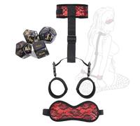 Kit de 3 sangles de yoga et de fitness pour la fixation des poignets, étirements du cou, sangles d'assistance sportive