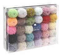 Rico Design Laine chenille Ricorumi Nilli Nilli Lot 30 pelotes 30 x 25 g pour crochet et tricot