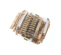 Kit de 300 résistances à film carbone 1 W, assortiment 30 valeurs (10 pièces par gamme), kΩ 820 et 0, Ω 750, avec anneau couleur 5%(0.1R-750R)