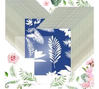 Kit de 32 Cyanotype kit,A5 papier cyanotype, papier à dessin solaire avec panneau en PVC,sensible au soleil pour et adultes, projets d'artisanat d'art de bricolage