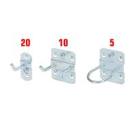 Kit de 35 crochets pour armoires 810.8058 et 810.8058SN KS TOOLS - 860.0897