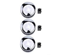 Kit de 356 boutons de commande pour barbecue à gaz, avec poignée antidérapante, s'adapte à la plupart des tiges de valve en forme de D, facile à utiliser (3 pièces)