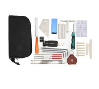Kit de 36 outils de réparation pour guitare, ensemble d’outils de réglage et d’entretien de guitare avec sac de rangement, compatible avec guitares acoustiques, électriques,
