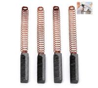 Kit de 4 Balais de Charbon, Balais Moteur Robot Cuisiner pour Mixeur, Compatible avec Modèles 5KSM90, K45, 5KSM150, 5KSM125, 25 x 6 x 6 mm, Remplacement de Pièces Détachées