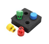 Kit de 4 bouchons de purge pour valves TPMS SAM OUTILLAGE - 913TPMS
