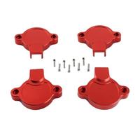 Kit De 4 Caches Solénoïdes De Came Rouges 2013-2024 Pour Subaru Pour BRZ Pour GT-86 Pour GR86 Couvre culasse