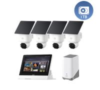 Kit de 4 caméras eufy Security SoloCam E42(HomeBase S380) + Disque dur 1 To Kit de 4 caméras eufy Security SoloCam E42(HomeBase S380) + Disque dur 1 To & Smart Display