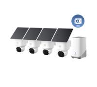 Kit de 4 caméras eufy Security SoloCam E42(HomeBase S380) + Disque dur 1 To Kit de 4 caméras eufy Security SoloCam E42(HomeBase S380) + Disque dur 1 To