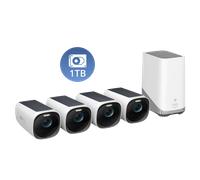 Kit de 4 caméras eufyCam S330 (eufyCam 3) + Disque dur 1 To Blanc
