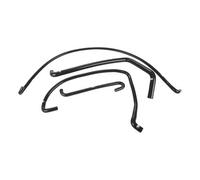 Kit de 4 durites d'eau SAMCO noir pour Peugeot 205 GTi, circuit auxiliaire