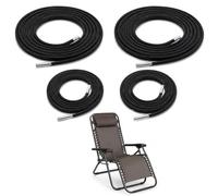 Kit De 4 Élastiques De Rechange Pour Transat Lafuma, Elastique Pour Transat, Remplacement Corde Pour Fauteuil Relax Zero Gravity, Élastique Fauteuil Elastique Chaise, Élastique Chaise Longue Résistant