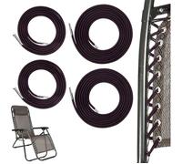 Kit De 4 Élastiques De Rechange Pour Transat Lafuma,Remplacement Corde Pour Fauteuil Relax Zero Gravity Élastique Fauteuil E[CA27]