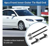 Kit De 4 Embouts De Biellette De Direction Intérieure Et Extérieure Pour Suspension De Direction Pour Mazda Tribute 01-06 Et pour Ford Escape 01-09, No.Ev424/Es3631