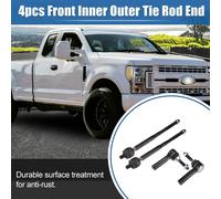 Kit De 4 Embouts De Biellette De Direction Intérieure Et Extérieure Pour Suspensions De Direction pour Ford Flex, pour Ford Taurus Et pour Lincoln Mks