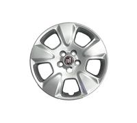 Kit de 4 enjoliveurs adaptables - pour FIAT DOBLO' modèle 2010 - diamètre 15" - non d'origine