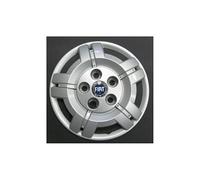 Kit de 4 enjoliveurs adaptables - pour Fiat DUCATO modèle 2009 (Logo Bleu) - diamètre 16" - Non d'origine
