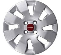 Kit de 4 enjoliveurs adaptables - pour Fiat Panda modèle 2012 - diamètre 14" - Non d'origine