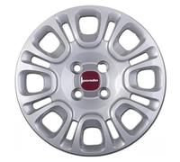 Kit de 4 enjoliveurs adaptables - pour Fiat Panda modèle 2012 - diamètre 14" - Non d'origine