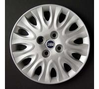 Kit de 4 enjoliveurs adaptables - pour Fiat Punto HLX 5p (deuxième série) Version '99 - diamètre 14" - Non d'origine