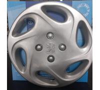 Kit de 4 enjoliveurs adaptables - pour Peugeot 206/106/306/406/806/Ranch/Bipper - Diamètre 13" - Non Original