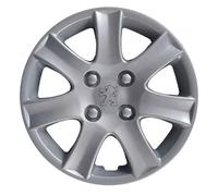 Kit de 4 enjoliveurs adaptables - pour Peugeot 206/106/306/406/806/Ranch/Bipper - Diamètre 14" - Non Original