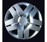 Kit de 4 enjoliveurs compatibles avec Clio, Laguna, Megane, Scenic, Modus, Espace, TWINGO, KANGOO, VEL SATIS - diamètre 16"