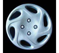 Kit de 4 enjoliveurs compatibles avec Peugeot 206/106 / 306/406 / 806 / Ranch/Bipper - diamètre 13"