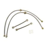 Kit 4 Flexibles de frein aviation GOODRIDGE pour Audi S3 Quattro
