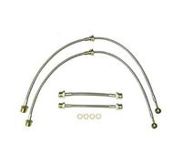 Kit de 4 flexibles frein type aviation pour VW Golf 5 03 ->06