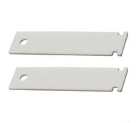 Kit de 4 glissières de tambour avant pour sèche-linge GE WE1M1067 - Lot de 4 glissières de roulement en plastique compatibles avec les normes OEM