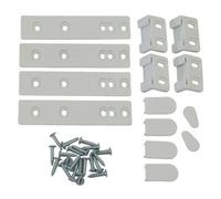 Kit de 4 glissières pour réfrigérateur intégrable - Universel