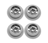 Kit de 4 goujons d'axe de roue for panier inférieur de lave-vaisselle 165314, compatible avec Bosch, remplacement