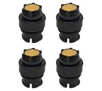 Kit de 4 grilles d'aération de réservoir de carburant de rechange compatibles avec tronçonneuse Stihl 044 024 036 034 026 MS260 MS280 MS360 MS440 BG55 BG56 0000 350 5800