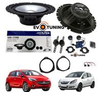 Kit De 4 Haut-Parleurs Alpine 2 Voies Avant Pour Opel Corsa D Depuis 2006