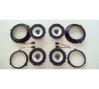 Kit de 4 haut-parleurs Alpine pour Fiat Panda avant et arrière 2002-2011