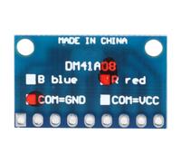 Kit de 4 modules LED bleu/rouge, cathode commune/anode commune, pour imprimante 3D MCU ARM 3-24 V, cathode commune rouge sans broche