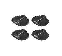ProPlus Set de 4 pieds de stabilisation 361528 – Broche métal pour vérins caravane/remorque – Noir