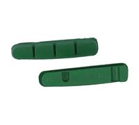 Kit de 4 patins de frein céramique XLC BS-X01M.A.O.Shimano Vert