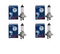 Kit De 4 Pièces Lampes Phare Bosch H7 55W Pure Light 12V 55W Code 1987302777