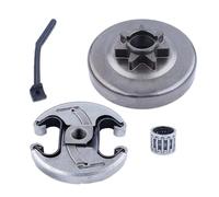 Kit de 4 pignons et d'embrayage pour tronçonneuse Husqvarna 340 345 350 445 450 - Pas de 0,325 - 7 T
