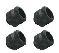 Kit de 4 raccords rigides pour tubes acryliques PETG de diamètre extérieur 14 mm, à compression.