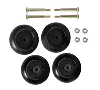 Kit de 4 roues de plateau de tondeuse à gazon en plastique for 753-04856A, for RZT50, RZT54, LT1050, 734-3058, 734-04155, accessoires de tondeuse à gazon