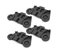 Kit de 4 roulettes de rechange for lave-vaisselle W10195416 - Compatible avec les modèles Whirlpool, Kenmore et Maytag W10195416V B01BR493DW PS11722152 W10195416VP - Roulettes de remplacement for pani
